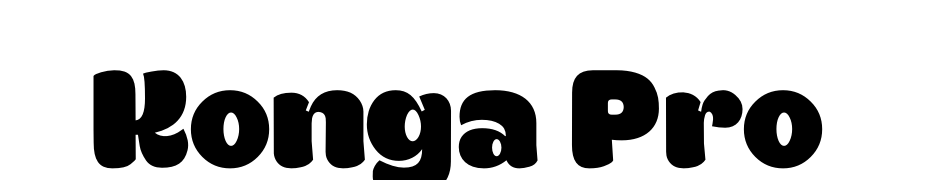 Konga Pro cкачати шрифт безкоштовно